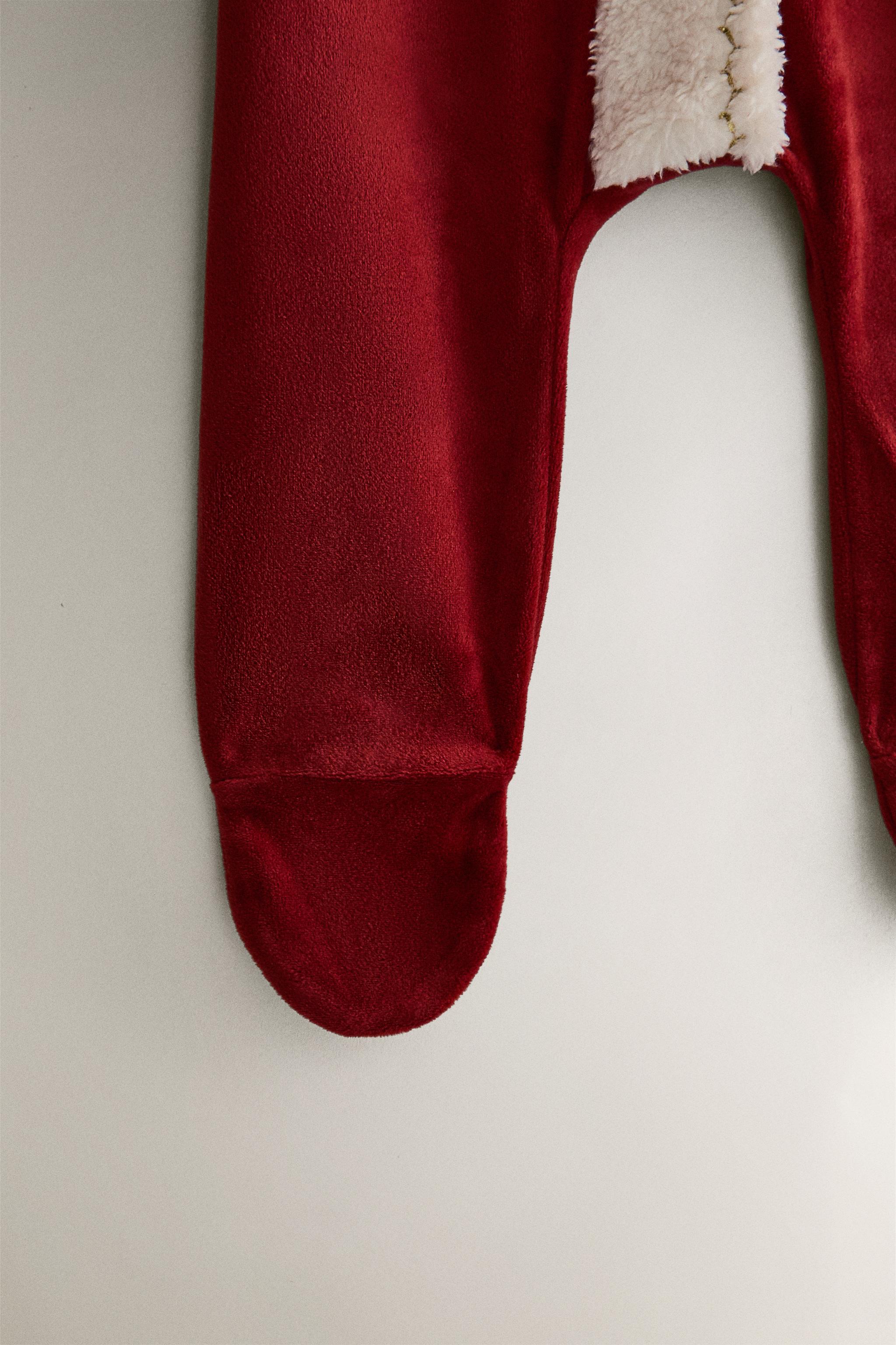 SANTA CLAUS CHRISTMAS BABY ROMPER COSTUME